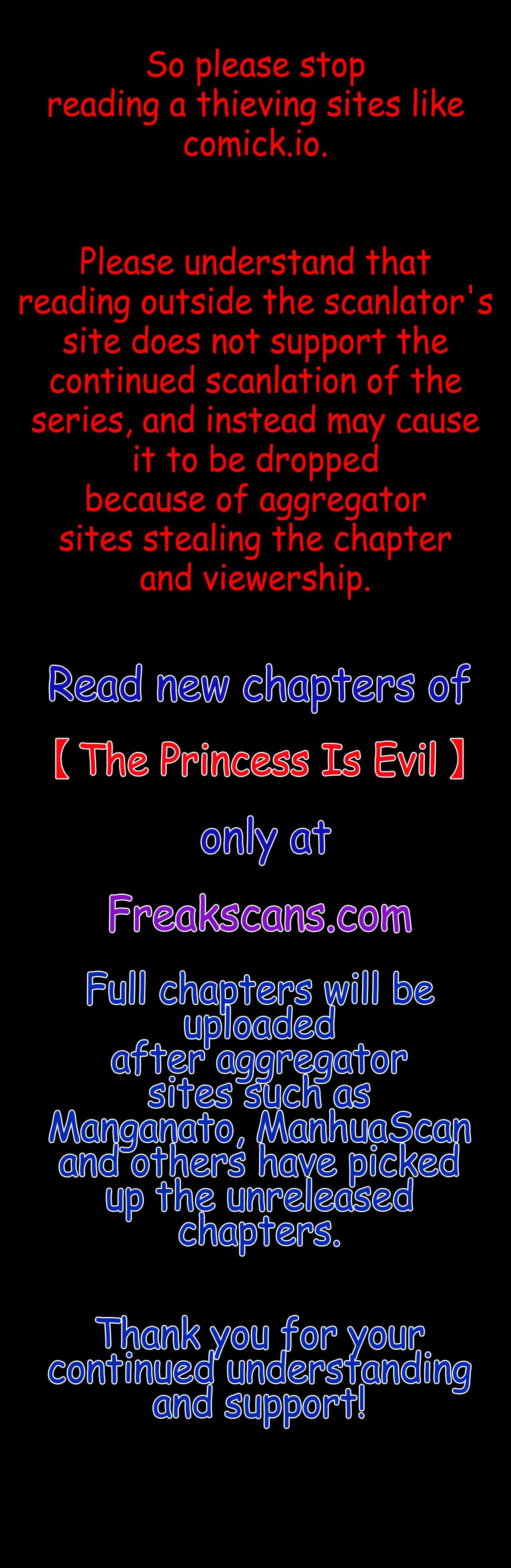 The princess is evil Chapter 119 1